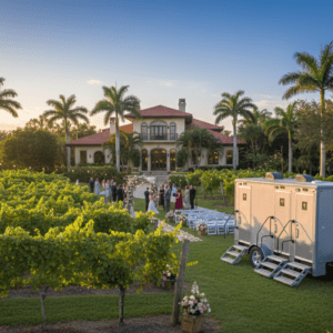 Rustic Charm, Modern Comfort: The Invisible Hero of South Florida’s Rural Weddings